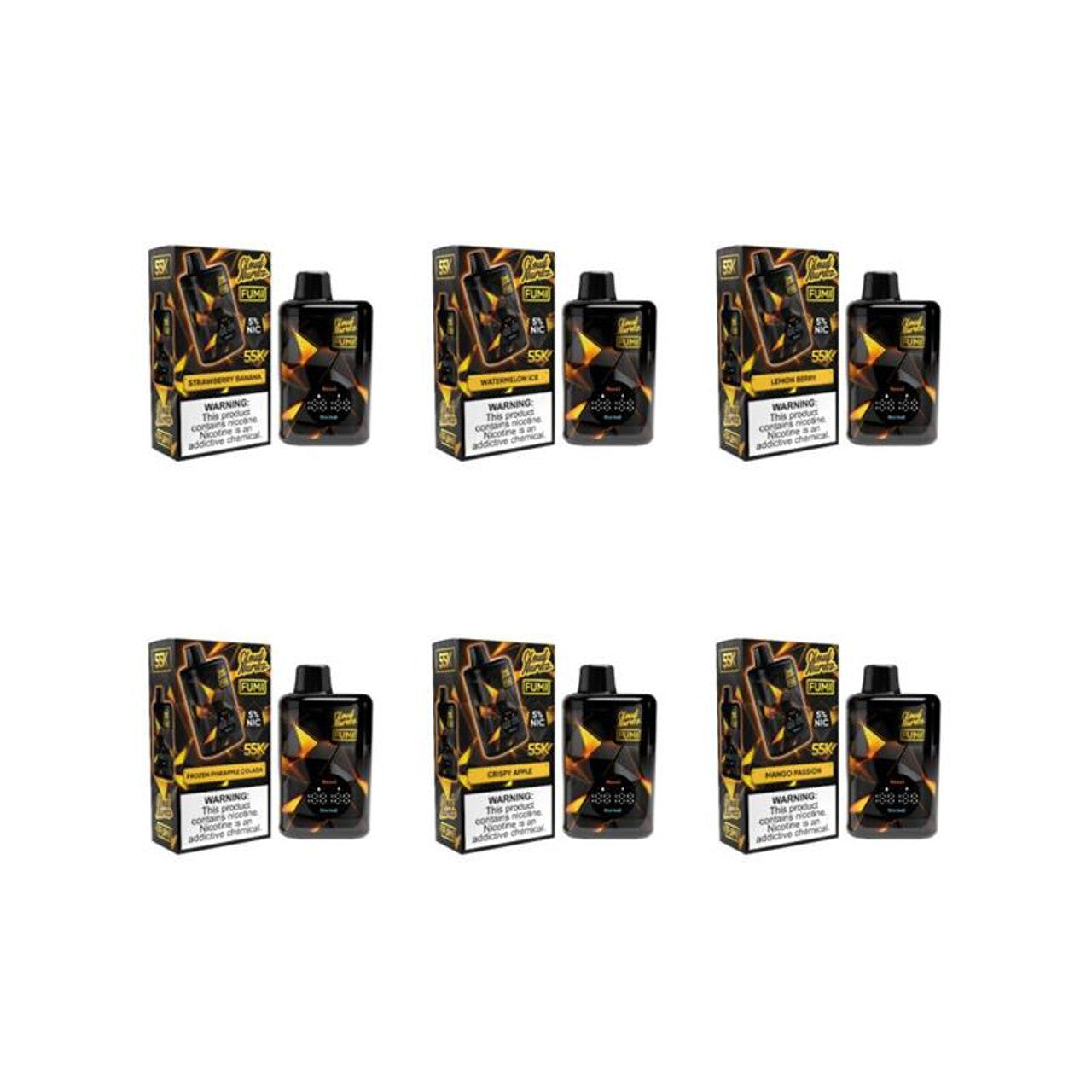 Fumi x Cloud Nurdz Disposable Group Photo