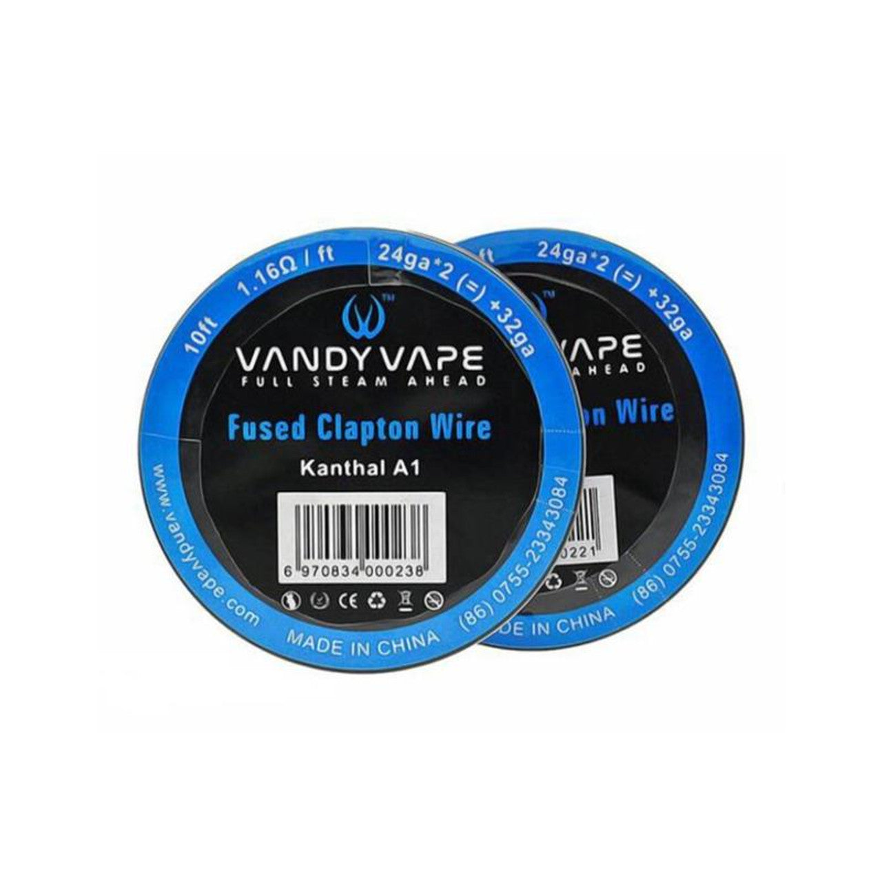 Vandy Vape Build Wire (Wire Spools)(10ft) Fused Clapton Kanthal A1 Group Photo