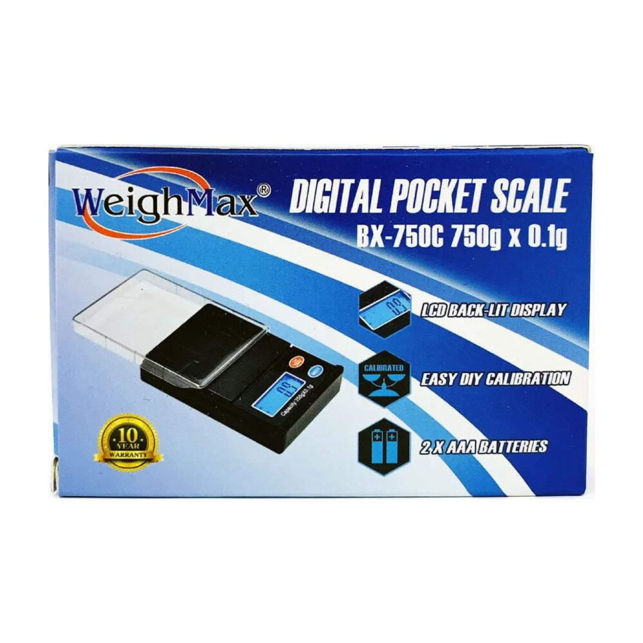WeighMax (Scale) Digital Pocket Scale BX-750C 750g x 0.1g