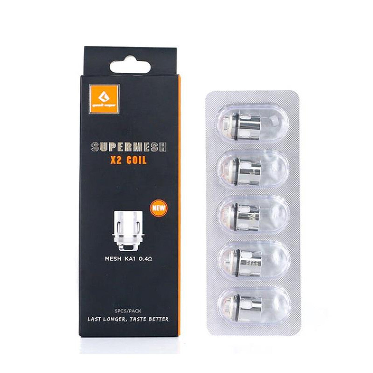 Geekvape Supermesh Replacement Coils (5-Pack) X2 0.4 ohm