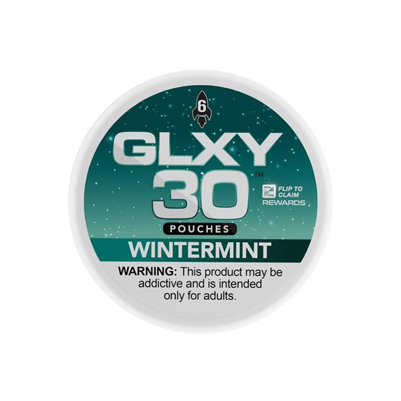 GLXY (DSPLY 5pc)(Nic Pouch)(30ct Can)(SAS) Wintermint
