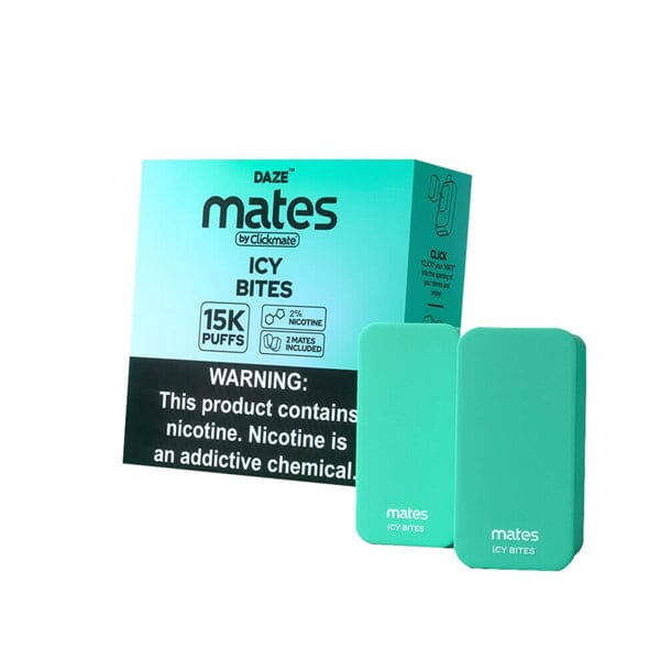 7Daze Clickmate Pre-Filled Pod 20mg icy bites with packaging