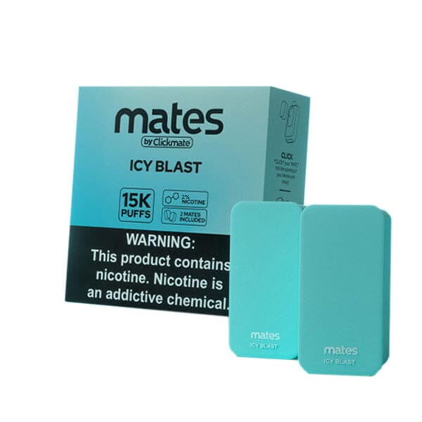 7Daze Clickmate Pre-Filled Pod 20mg icy blast with packaging