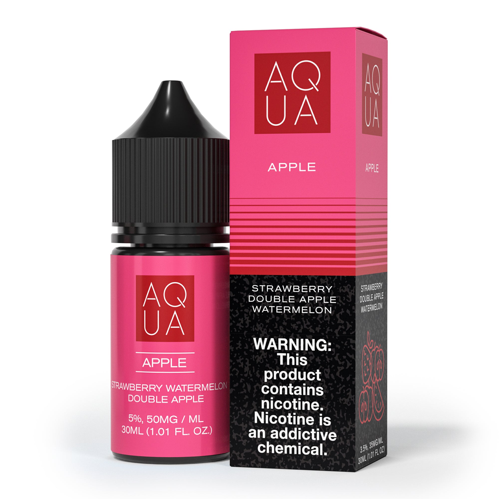 Pure Apple Aqua Salts 30mL with packaging
