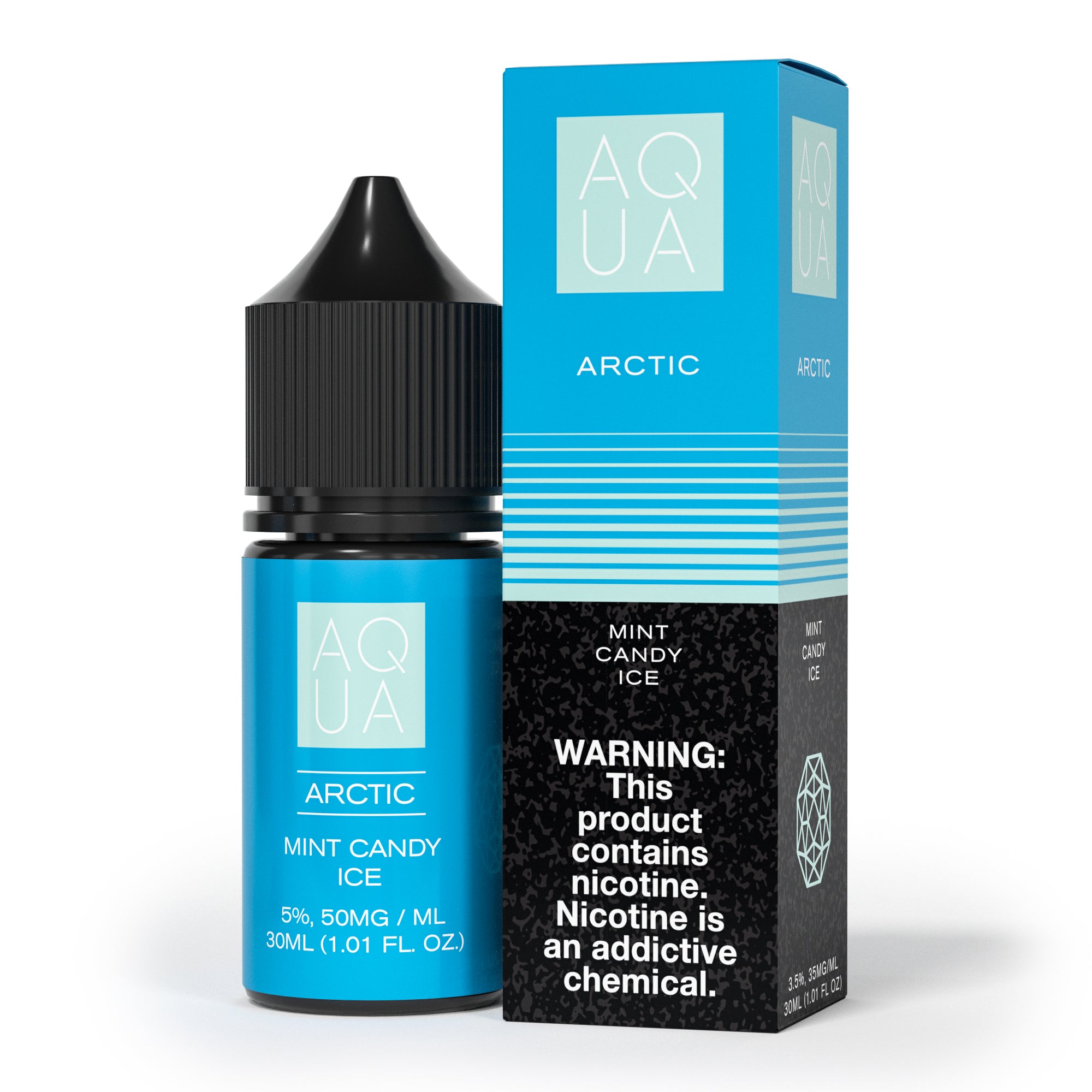 Arctic Aqua Salts 30mL Bottle with packaging