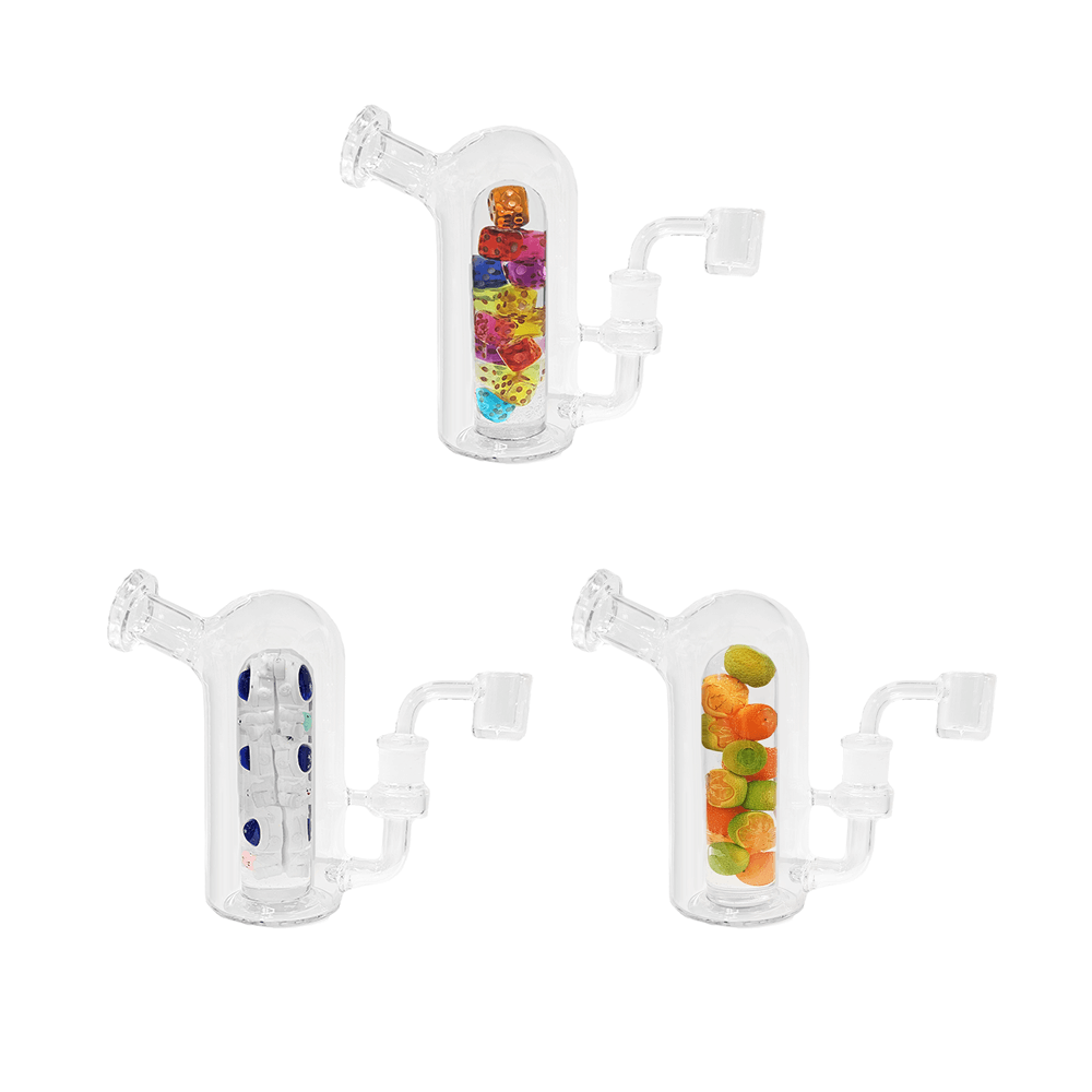 Fantasy Inamo Glass Water Pipe plus Banger Group Photo