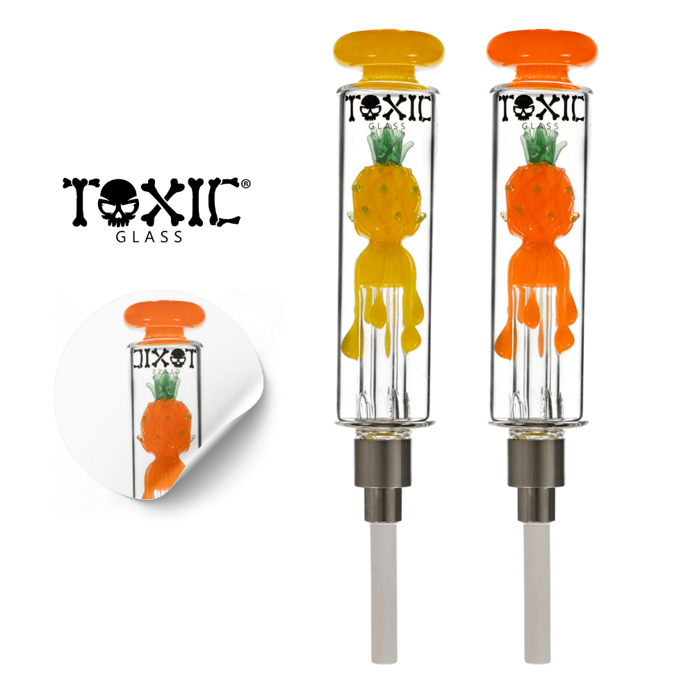 MKGlass (Nectar Collector) TXNC29 Toxic Dripping Pineapple Group Image