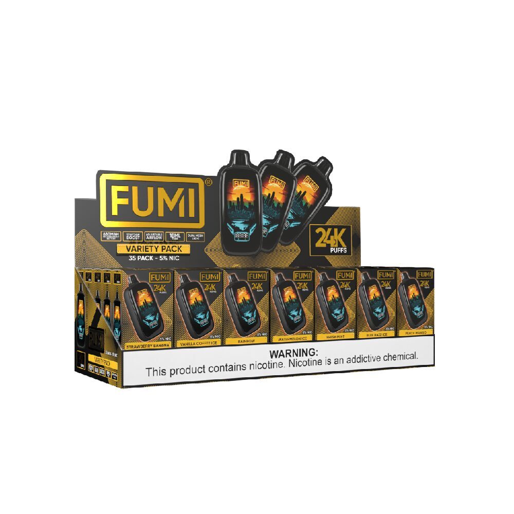 Fumi DSPLY 35pc Disposable Assorted Flavors (SAS)