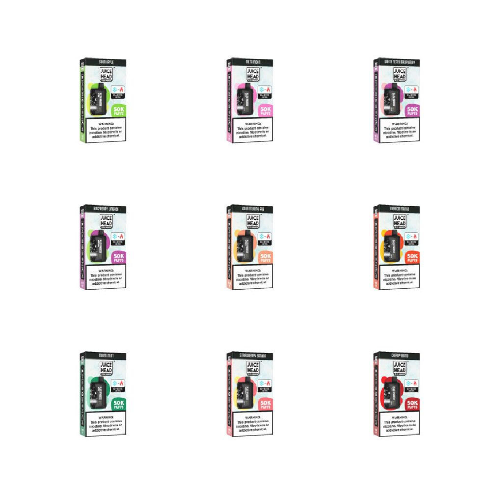 Juice Head Flex Freeze (Dispo) (50000Puff)(24mL) Group Photo