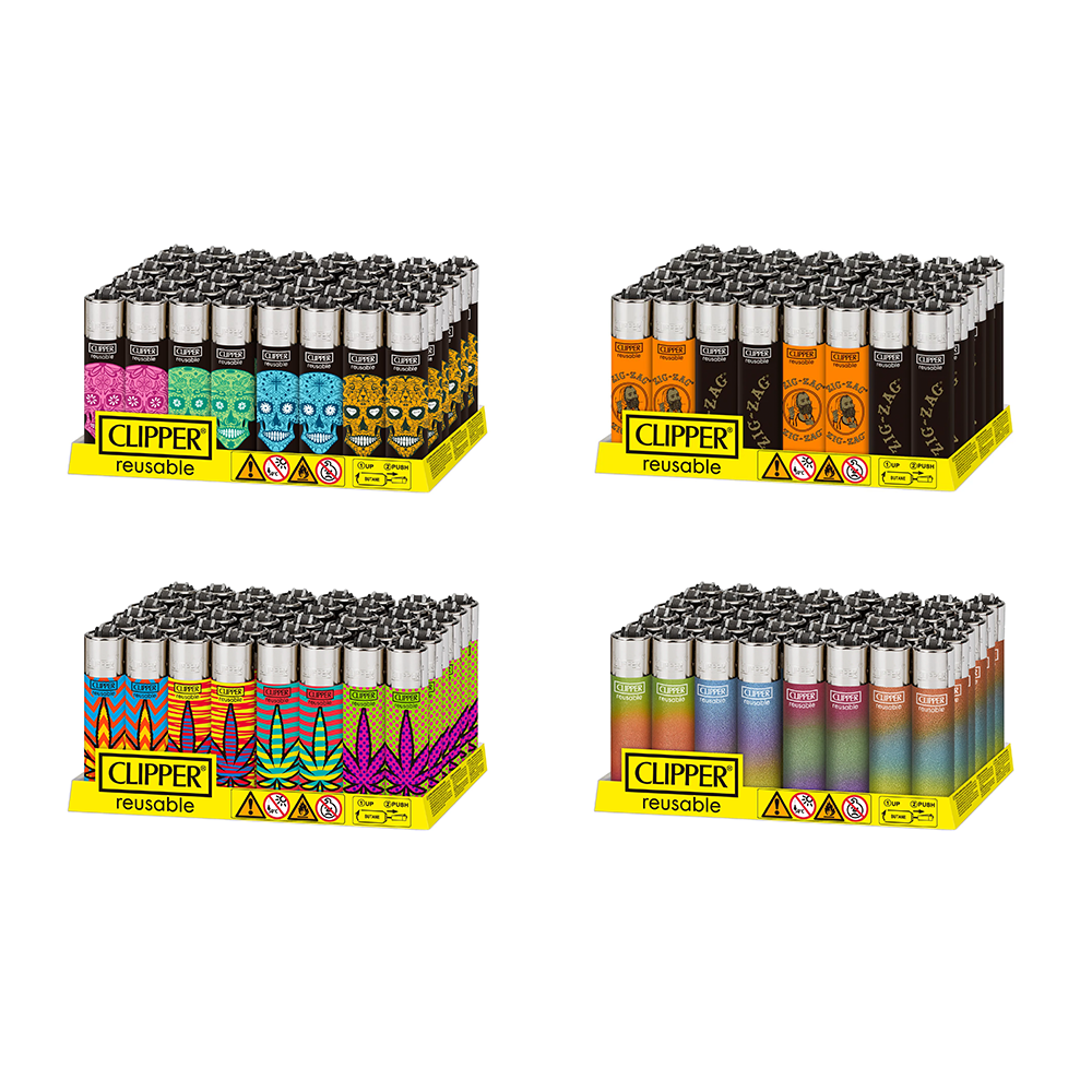 Clipper (DSPLY 48pc)(Lighter) CP11R Reusable Classic Large