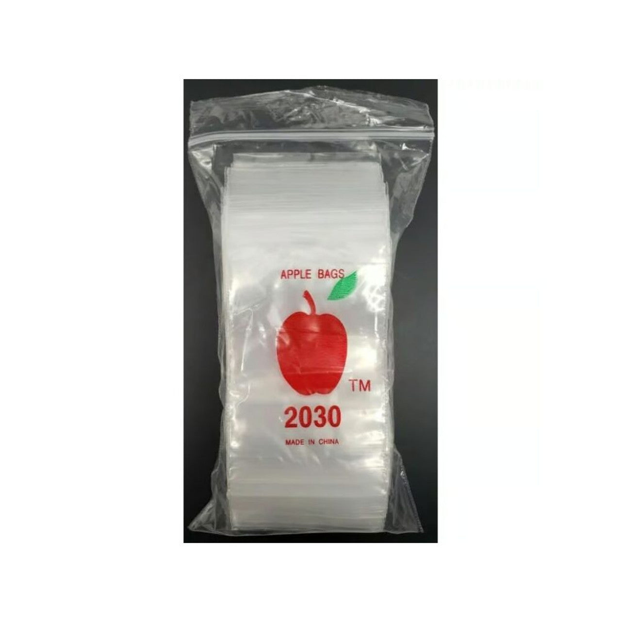 Non branded (Accessories)(1-Pack 100ct) BG5 Medium Apple Baggies – Size 2030