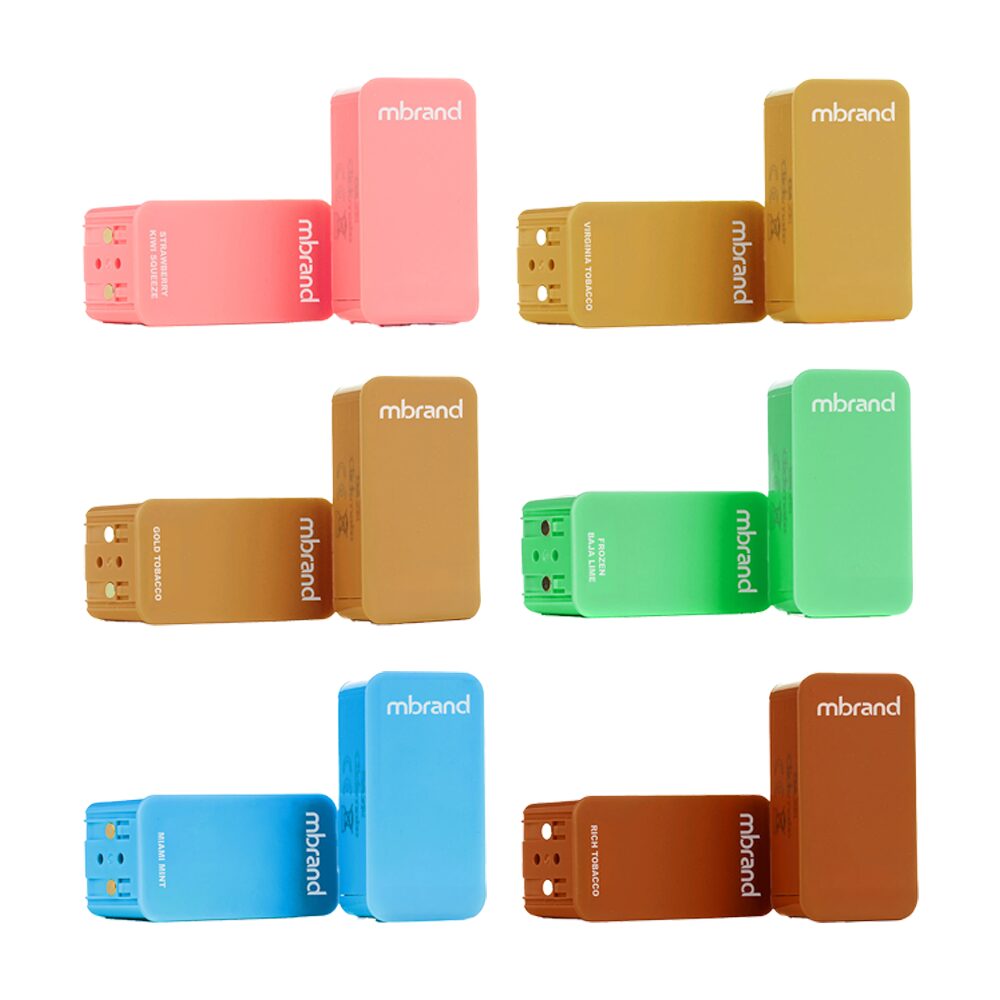 7Daze Click-Mates Mbrand Disposable Pod 20mg Group Photo