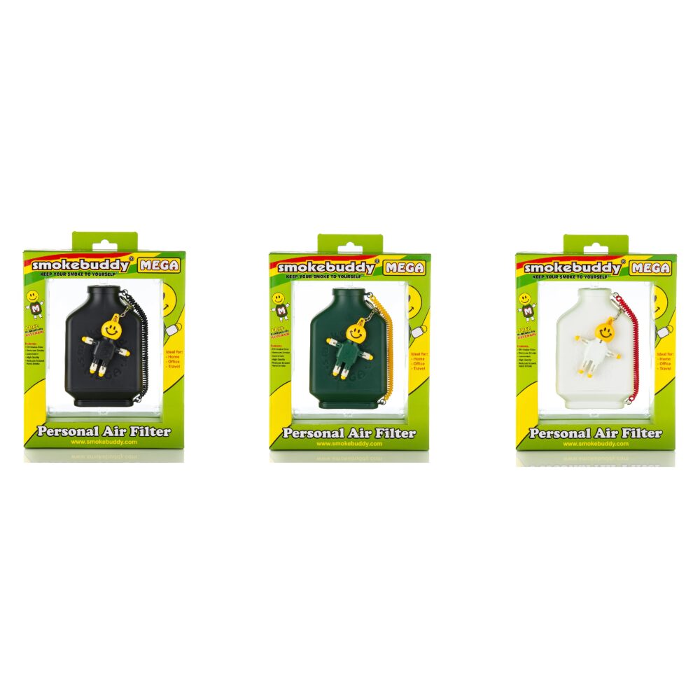 Smokebuddy (Air Filter) Mega Personal Air Filter Group photo packaging