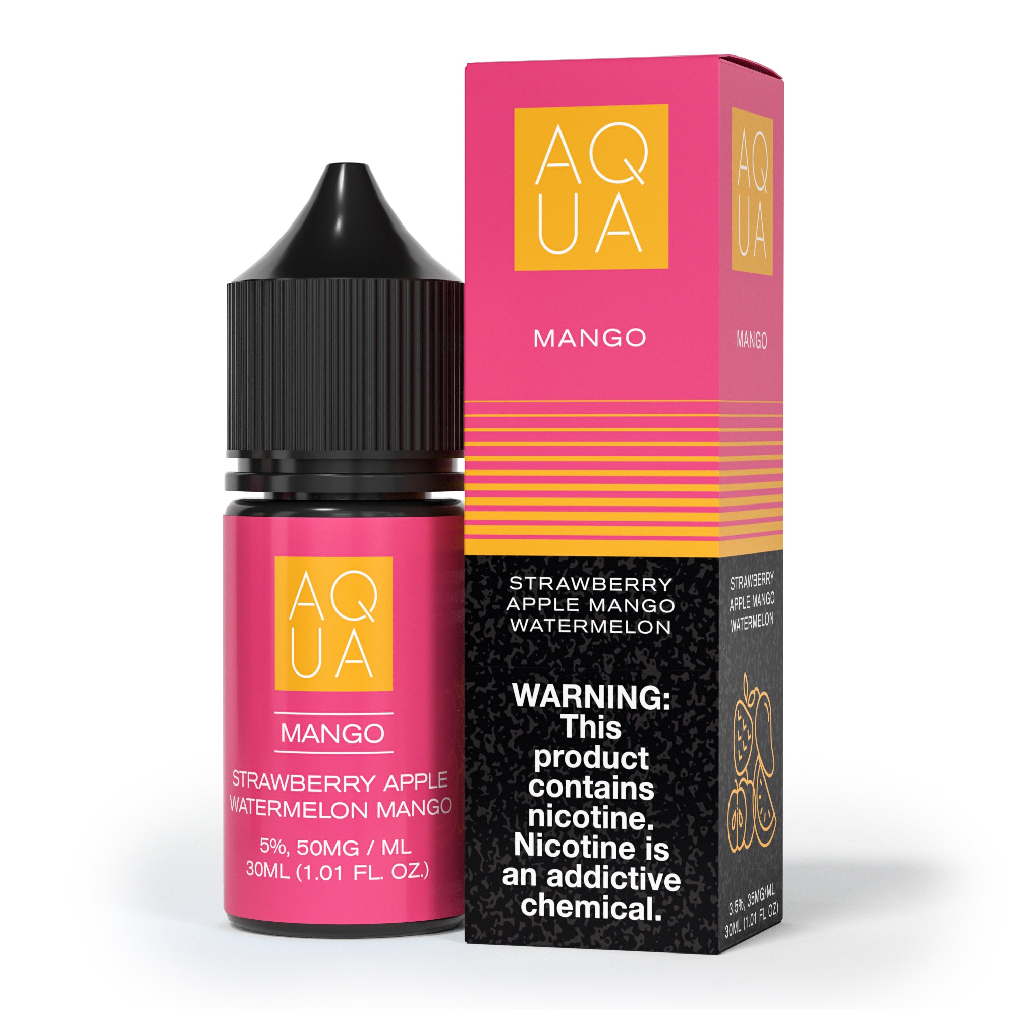 Pure Mango Aqua Salts 30mL with packaging