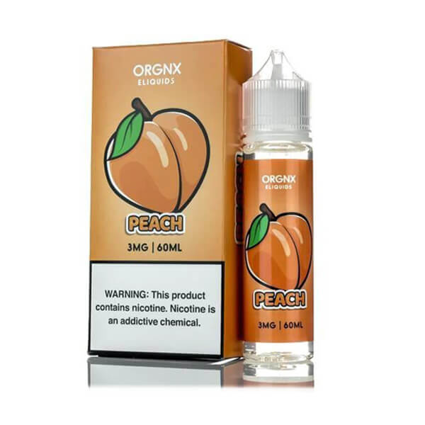 Peach ORGNX TFN 60mL Bottle with packaging