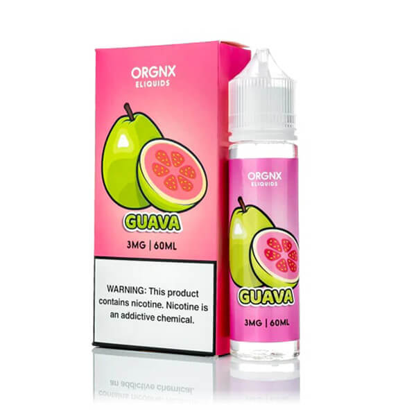 Guava ORGNX TFN 60mL Bottle with packaging