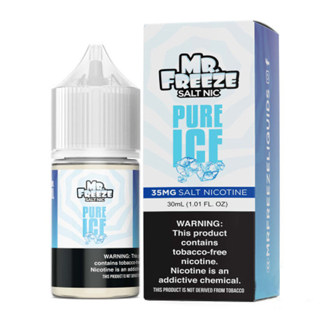Pure Ice by Mr. Freeze TF-Nic Salt Series | 30mL Bottle with packaging