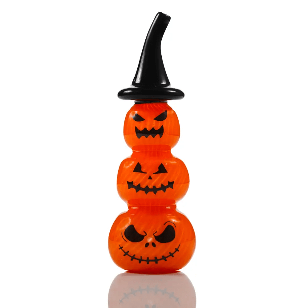 MKGlass TXH20 Toxic Pumpkin Hand Hand-Pipe | MKGlass TXH20 Toxic Pumpkin Hand Hand-Pipe