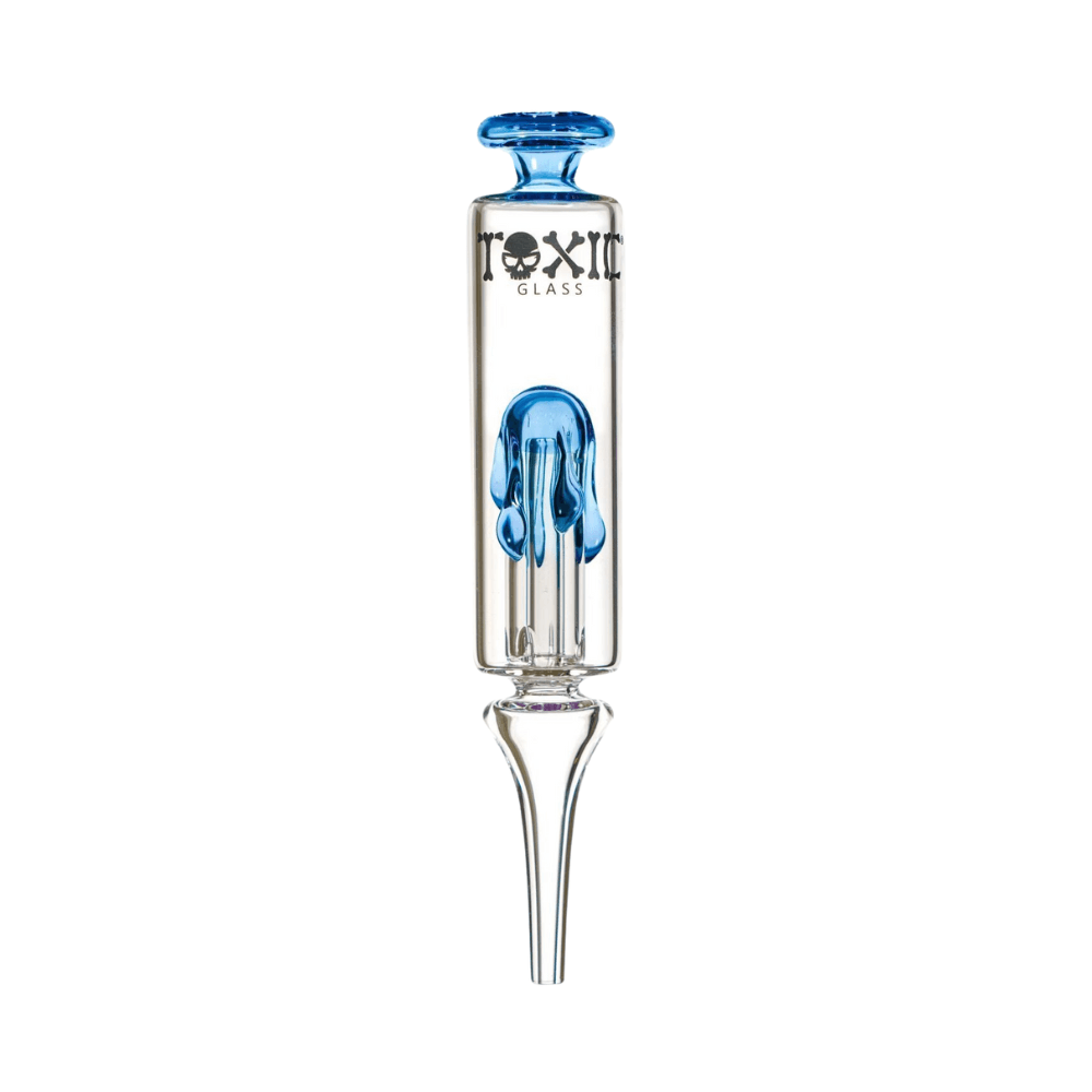 MKGlass TXNC30 Toxic Drip Glass Nectar Collector | Blue