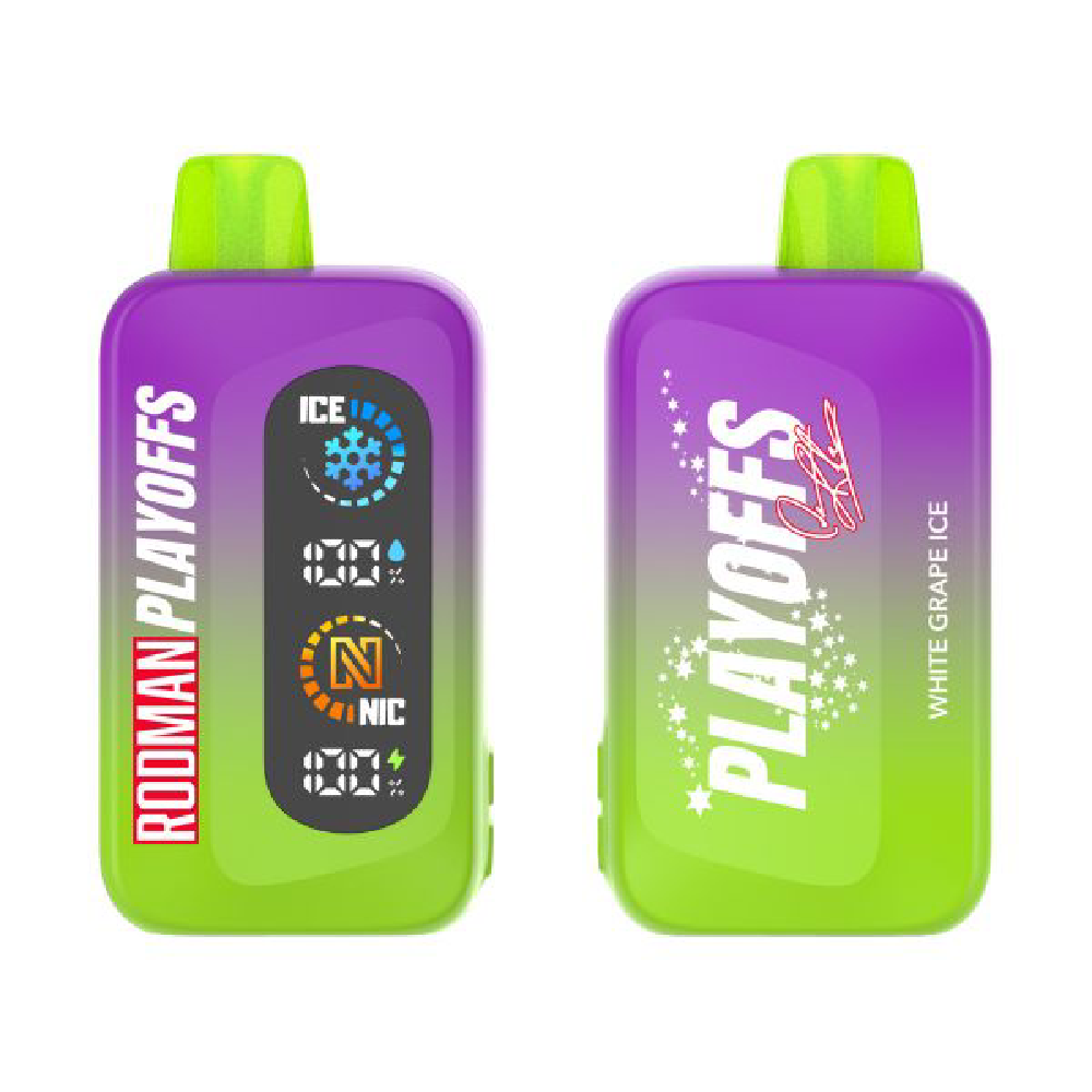 Rodman Playoffs Disposable White Grape Ice