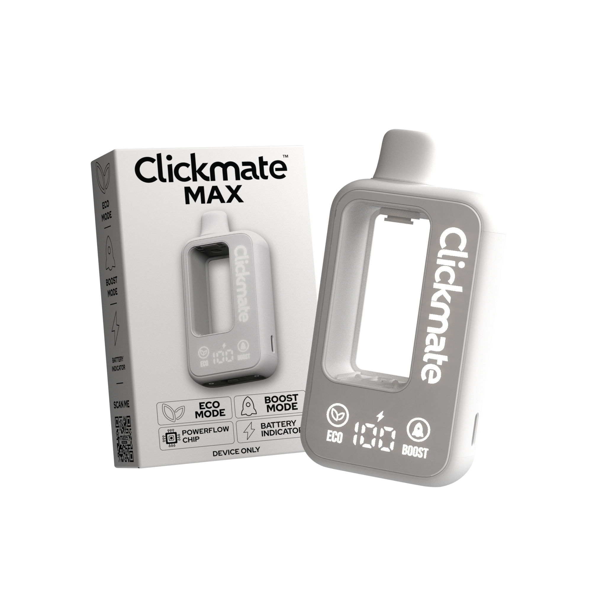 7Daze Clickmate MAX (Device Only) With packaging