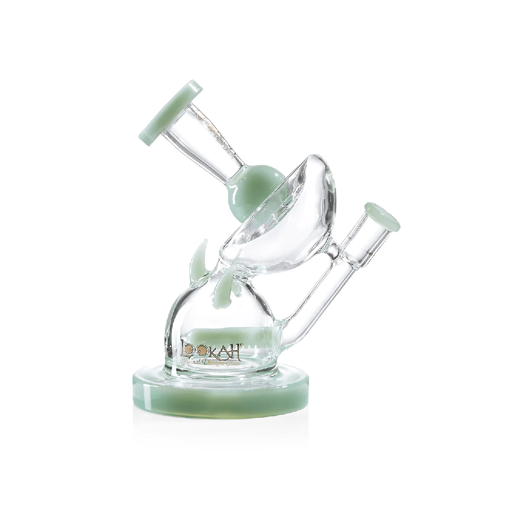 Lookah (Dab Rig) 7″ Mini Unique Recycler Water Pipe Greeb