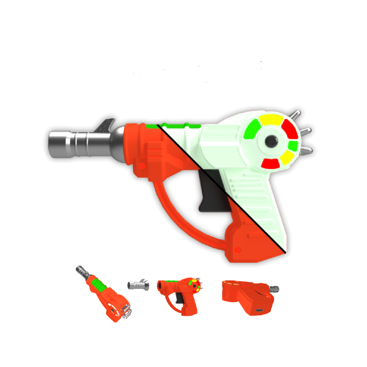 Smyle Labs Raygun Cart Battery Glow in the Dark