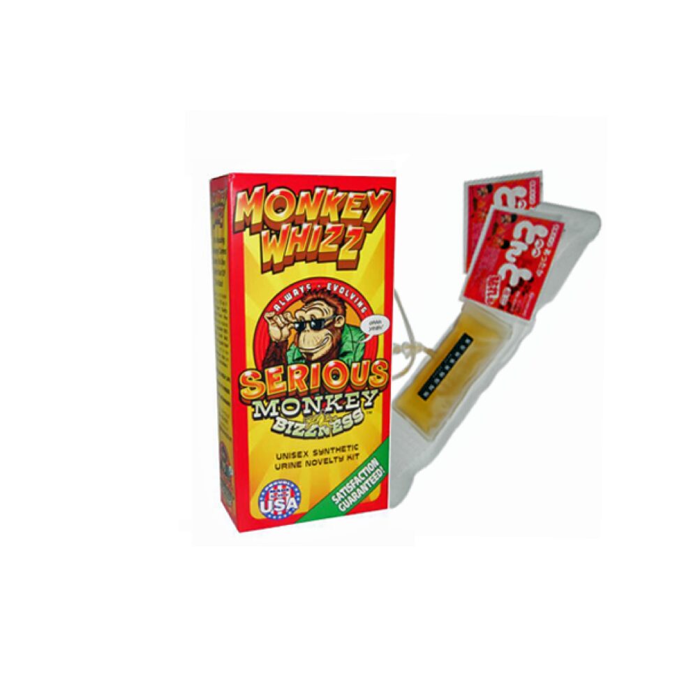 Serious Monkey Bizzness - Synthetic Urine Monkey Whizz Kit 3.5oz with Packaging