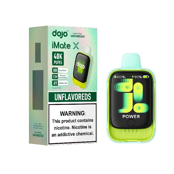 Vaporesso iMate X 40K Disposable unflavoreds with packaging