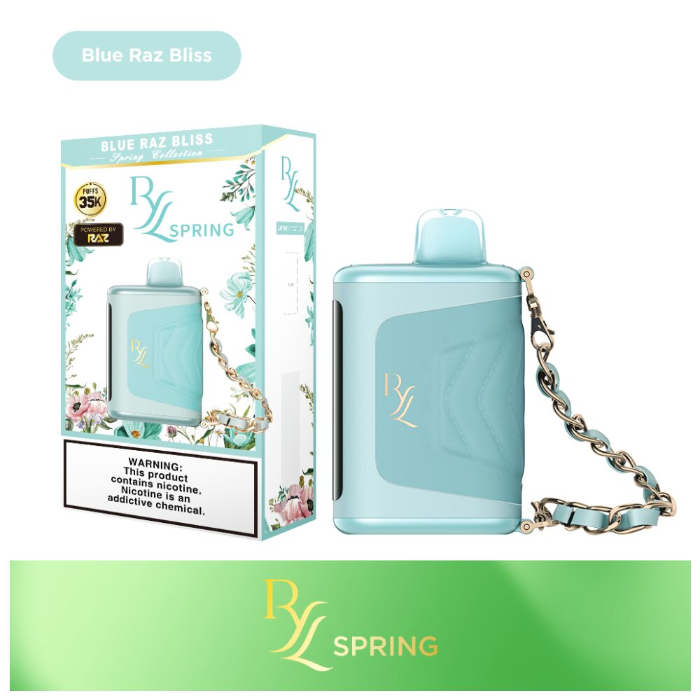 RYL Classic 35k Disposable Blue Raz Bliss with packaging
