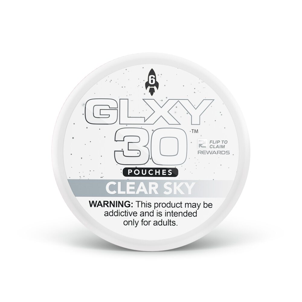 GLXY Nicotine Pouches (5-Can Pack) Clear Sky