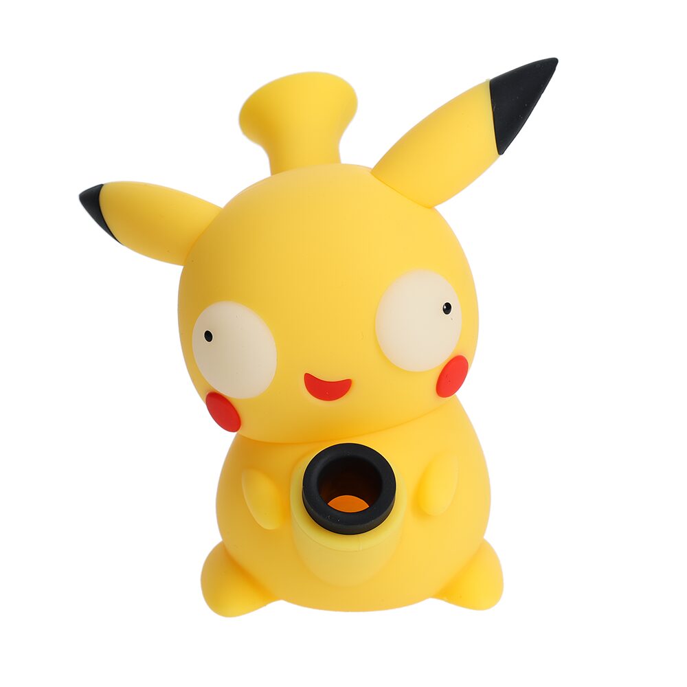 Non branded (Water Pipe) S352 5″ Silicone Cartoon Character yellow