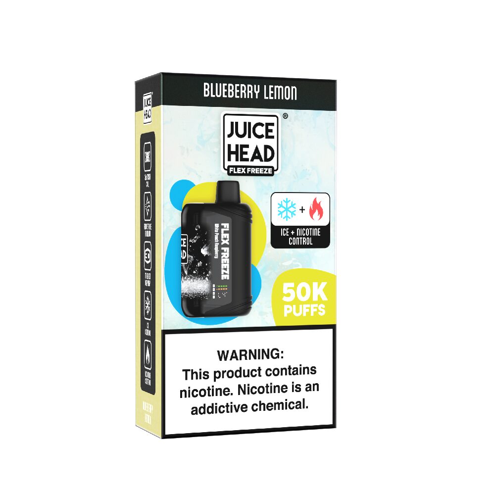 Juice Head Flex Freeze Disposable Blueberry Lemon packaging