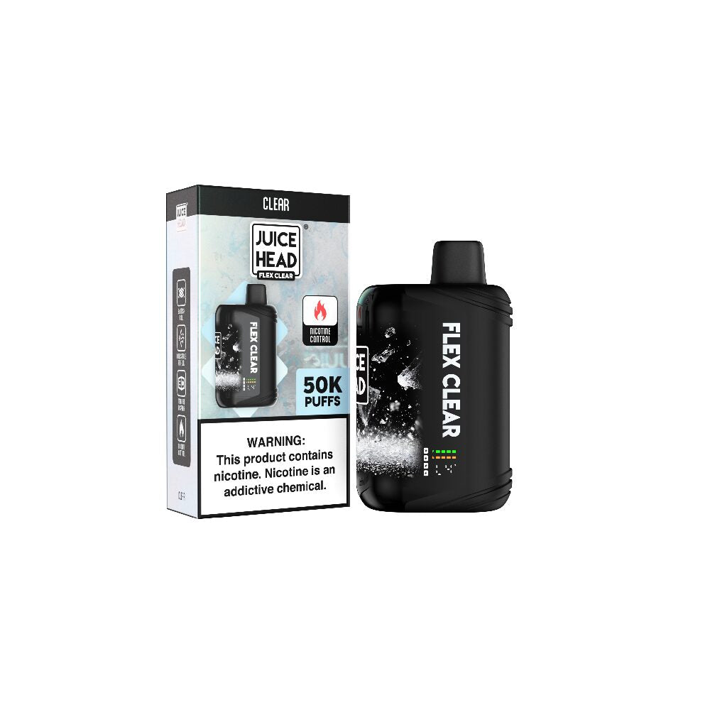 Juice Head Flex 50K Disposable Clear with packaging