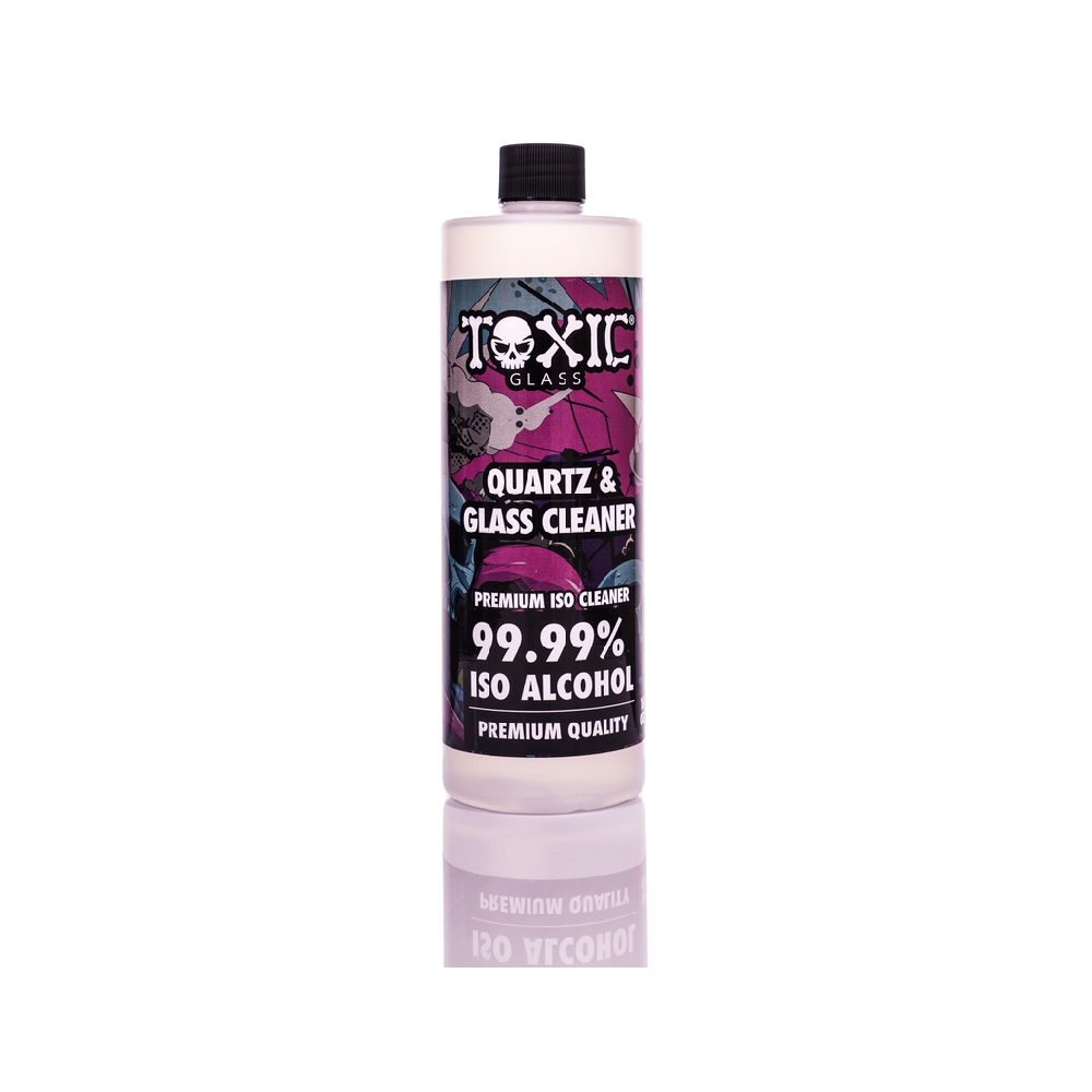 Toxic Glass Toxic 99.99% ISO Alcohol Quartz and Glass Cleaner 16oz