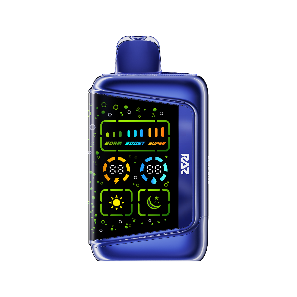 RAZ RX 50K Dew Edt. Disposable Code Blue (Blue Razz Dew)
