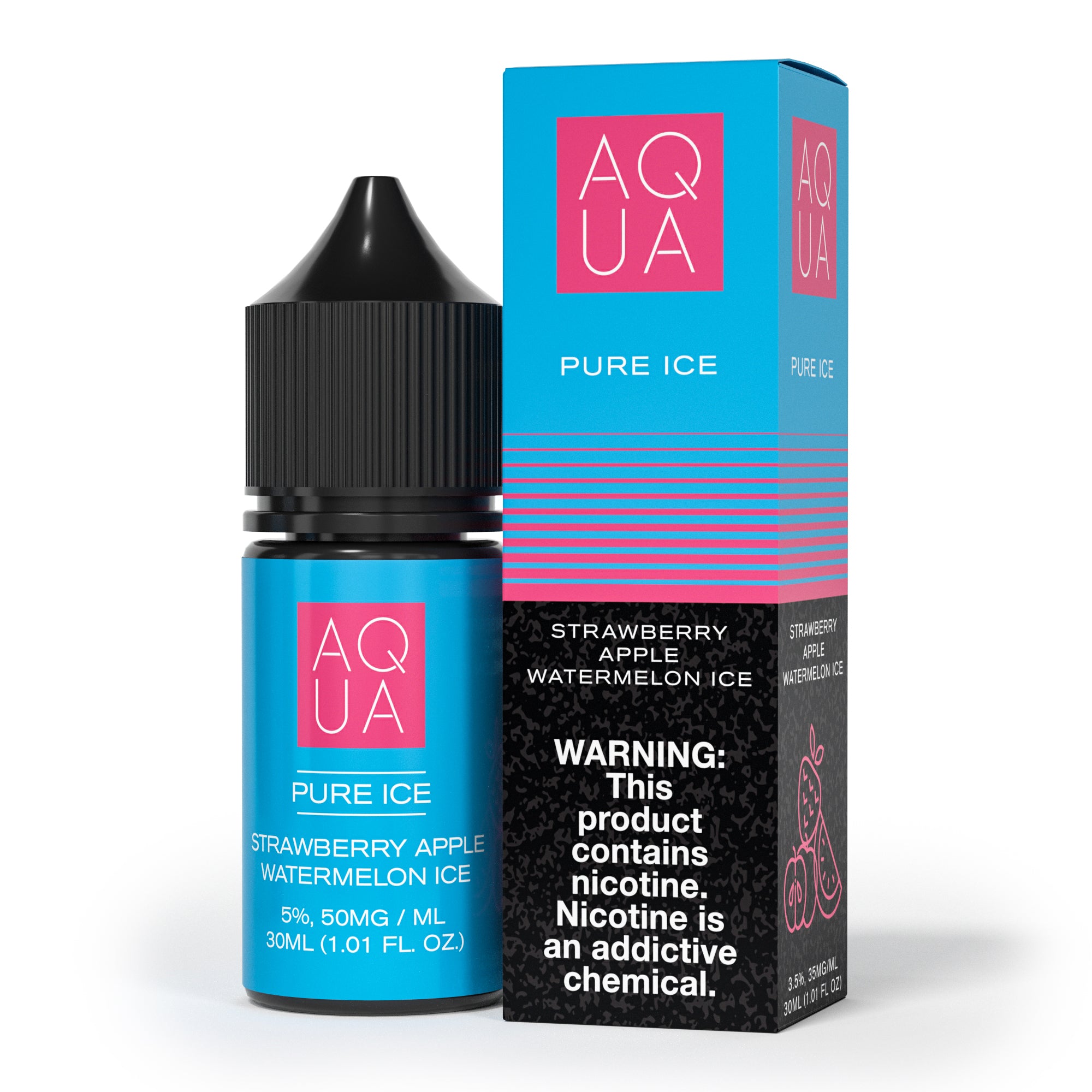 Pure Menthol Aqua Salts 30mL with packaging