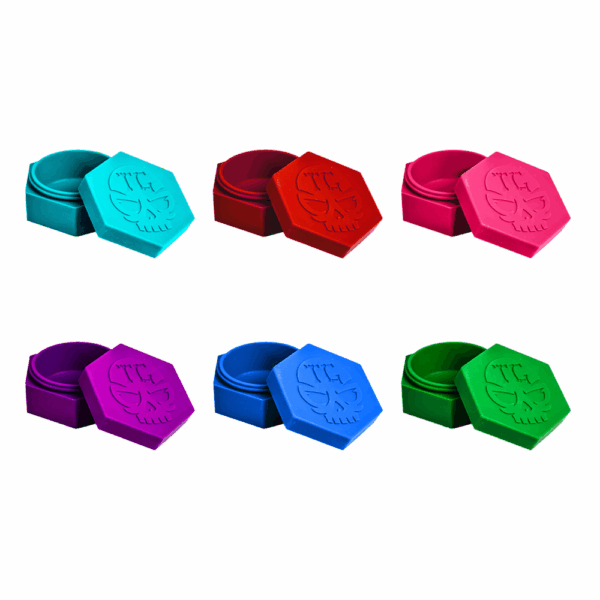 MKGlass TXSJ2 Toxic Jumbo Silicone Jars (6pc)