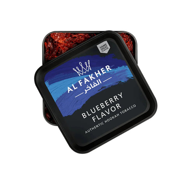 Al Fakher Authentic Hookah Tobacco (250g Jar) blueberry
