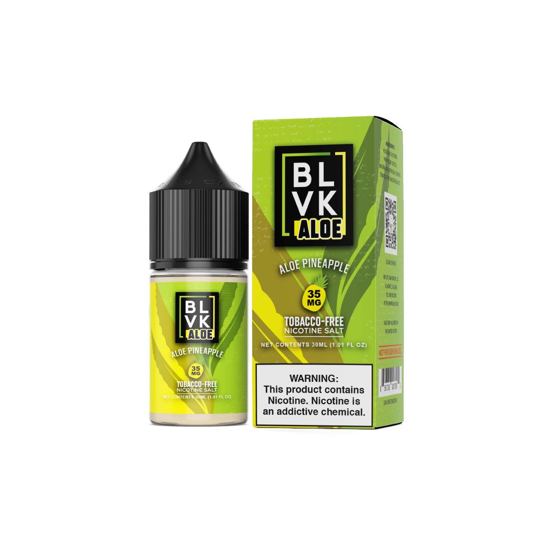 Aloe Pineapple by BLVK ALOE TF-Nic Salt Series 30mL with Packaging