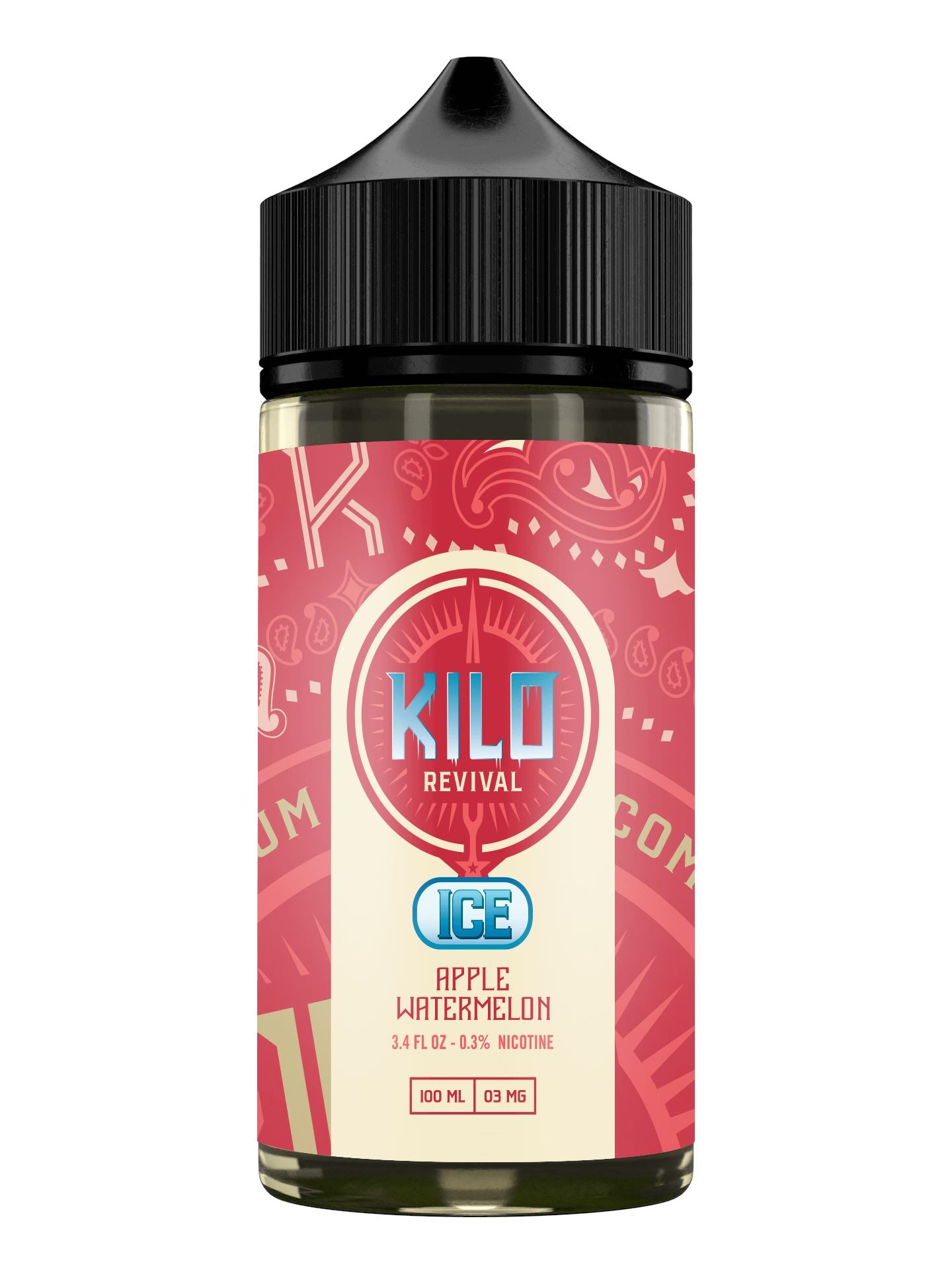 Apple Watermelon Ice by Kilo Revival Tobacco-Free Nicotine Series | 100mL Bottle
