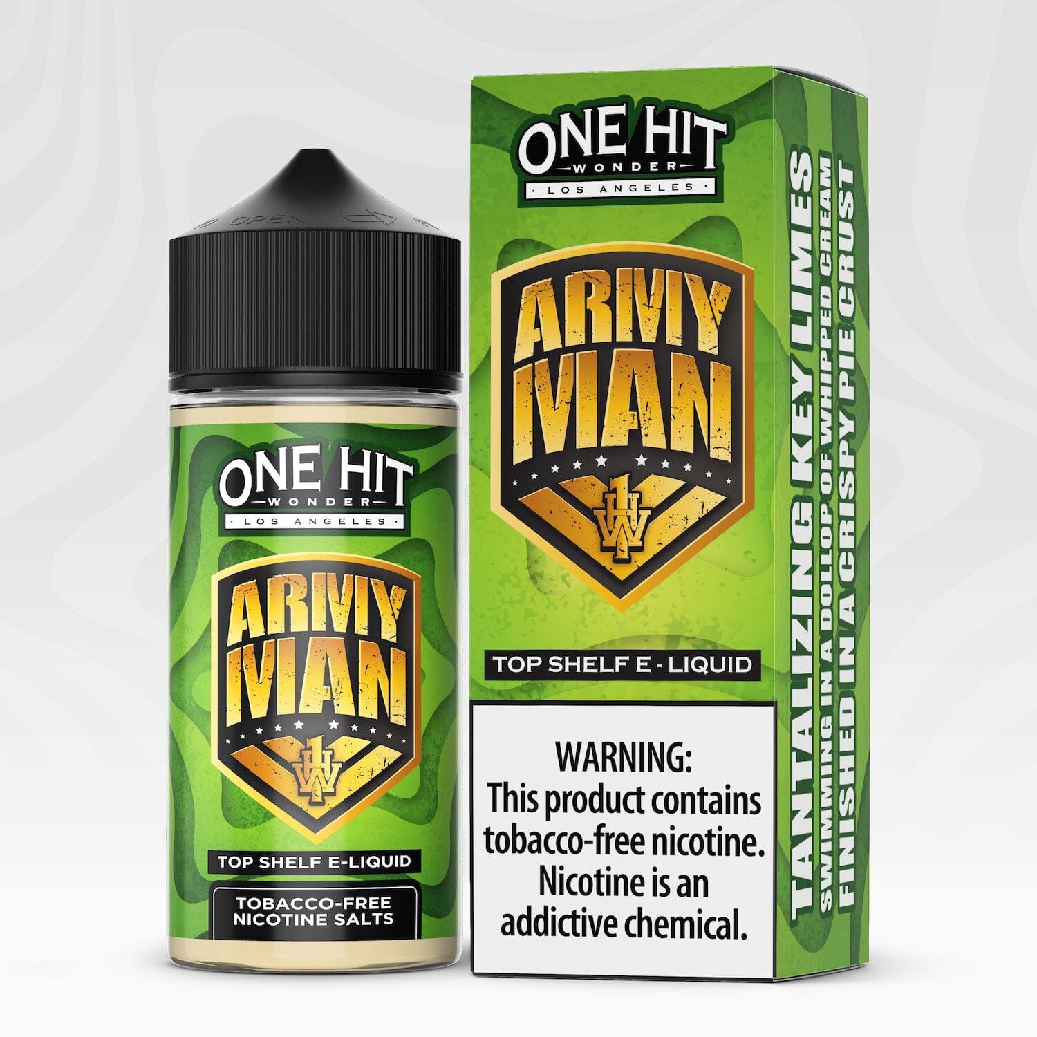 Army Man by One Hit Wonder TF-Nic Series 100mL with Packaging