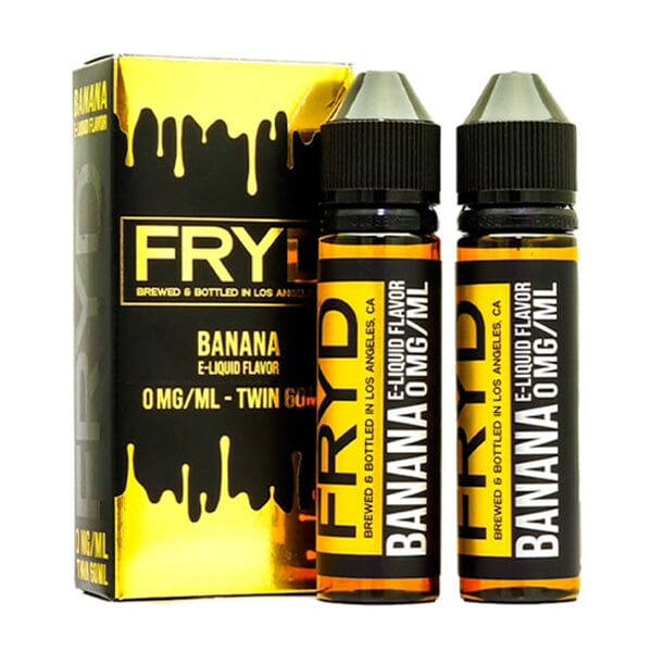 Banana by FRYD E-Liquid 120ml with packaging