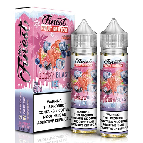 Berry Blast on ICE by Finest Fruit 120ML with packaging