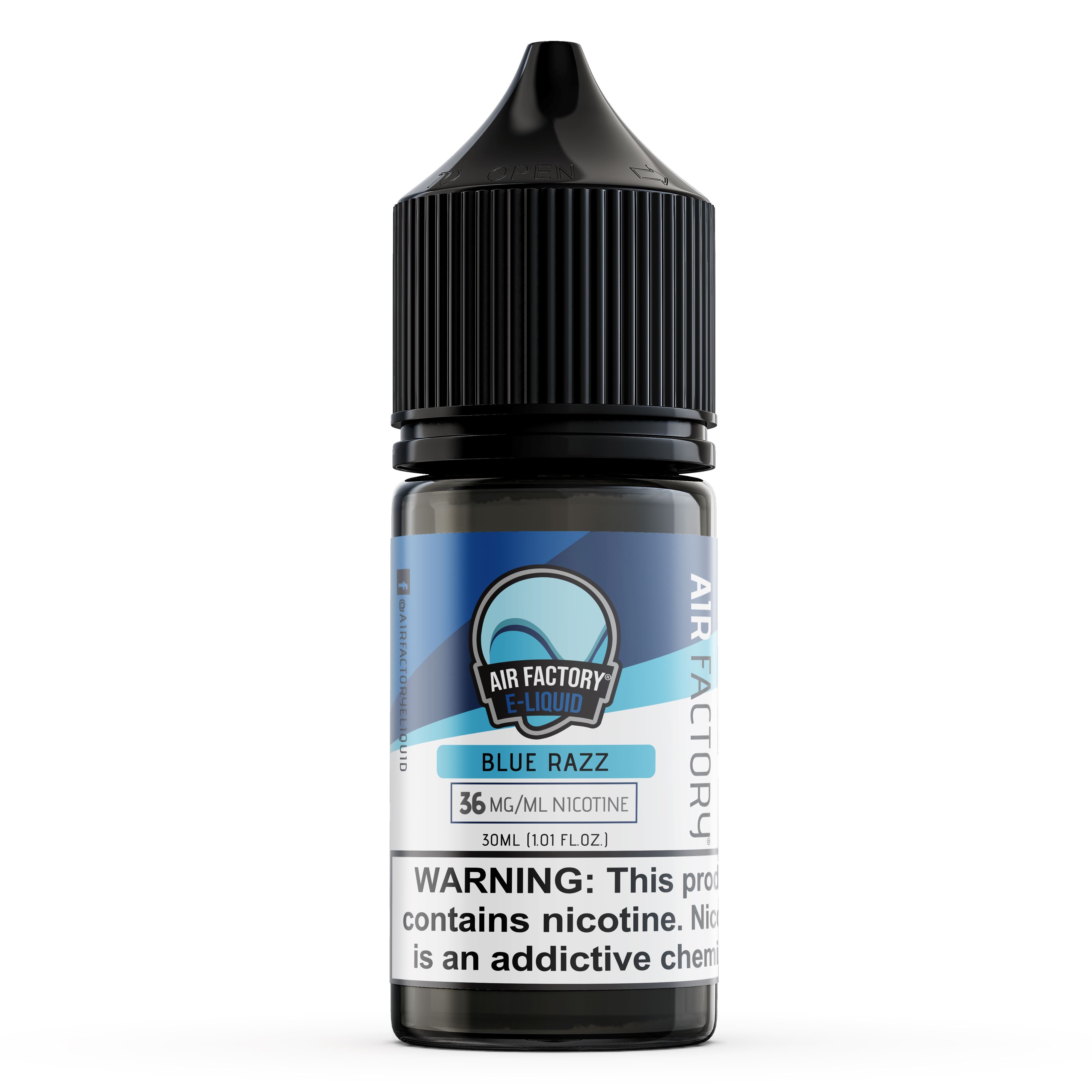 Blue Razz by Air Factory Salt 30mL bottle