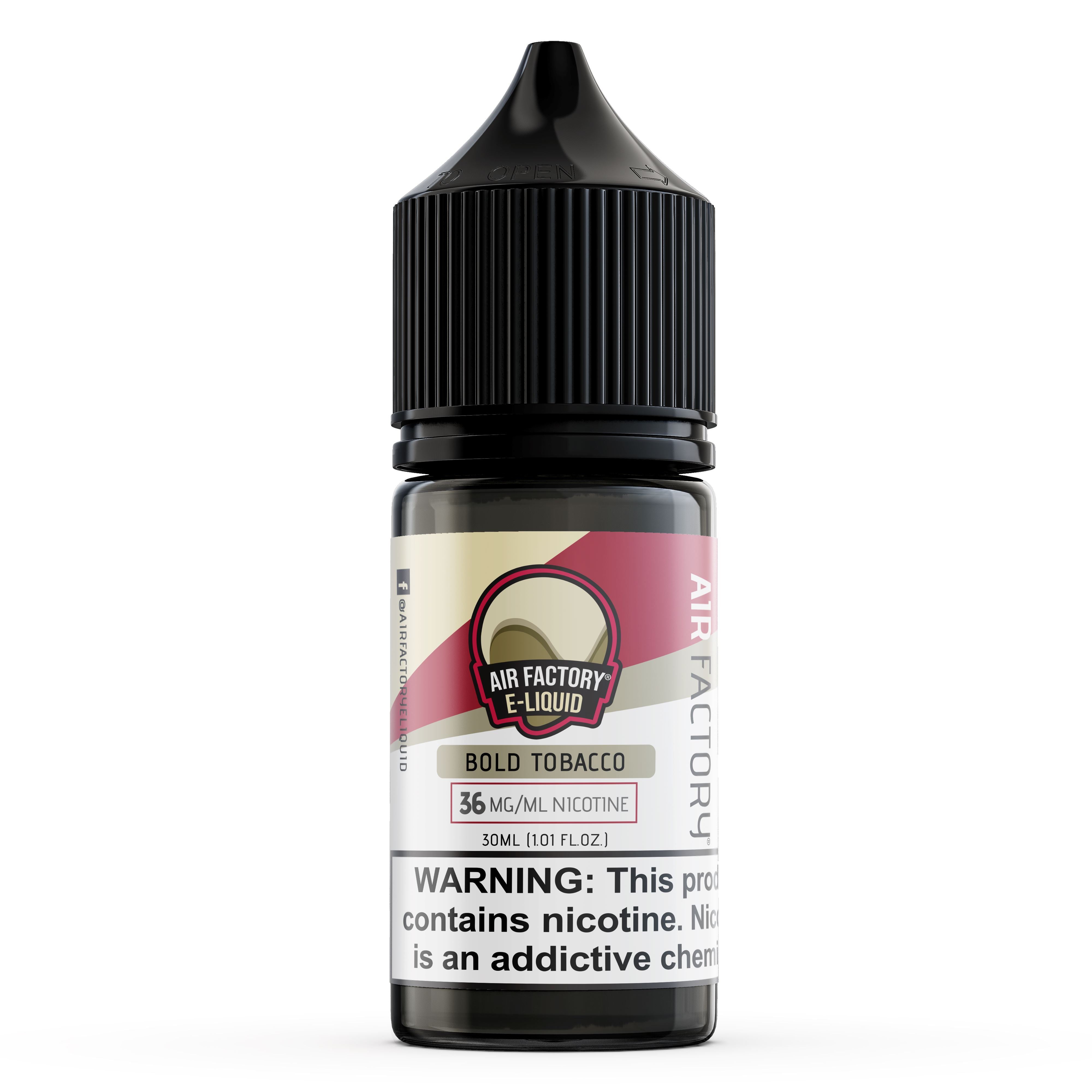 Bold Tobacco by Air Factory Salt 30mL bottle