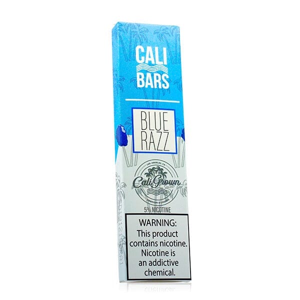 Cali Bars Disposable E-Cigs By Cali Grown (Individual) blue razz packaging