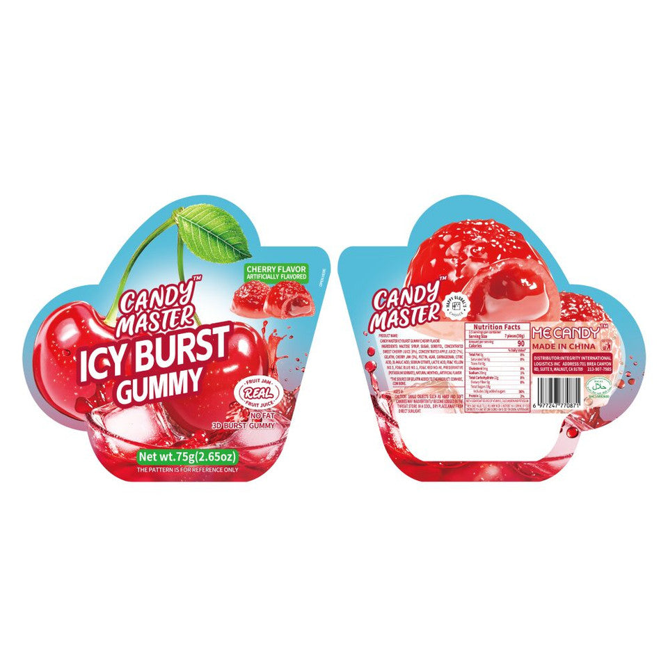 Candy Master Icy Burst (Gummy Candy) cherry
