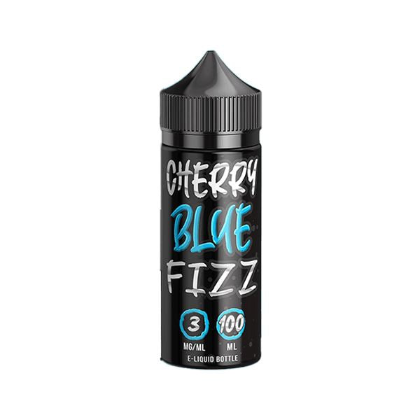 Cherry Blue Fizz by Juice Man 100mL Series bottle