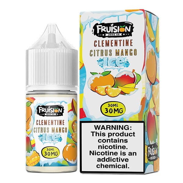 Clementine Citrus Mango Ice | Fruision Salts | 30mL with packaging